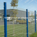 PVC coated security wire mesh fence galvanized welded fence